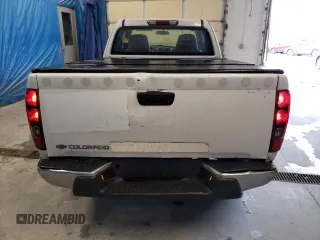 2007 Chevrolet Colorado Work Truck with VIN 1GCDT19E078161506, listed as a Copart auction lot 80374074 with 129,456 mi miles and Clean Title. Bid and sale history available at carsss.com. Image 6.
