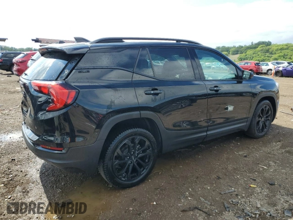 2020 GMC Terrain SLE with VIN 3GKALMEV5LL330543, listed as a Copart auction lot 58581675 with 79,832 mi miles and Salvage title. Bid and sale history available at DreamBid. Image 3.