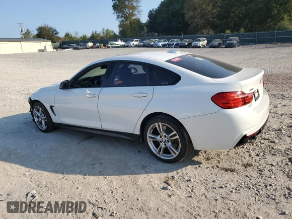 2015 BMW 4 Series 435i xDrive with VIN WBA4B3C55FD670078, listed as a Copart auction lot 73783204 with 184,246 mi miles and Clean title. Bid and sale history available at DreamBid. Image 2.
