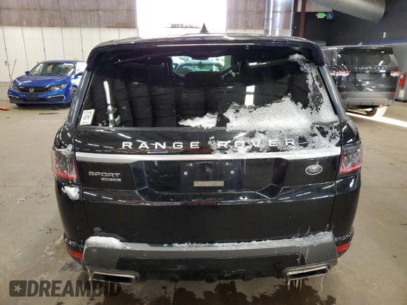 2018 Land Rover Range Rover Sport HSE with VIN SALWR2RK2JA695778, listed as a Copart auction lot 42390485 with 137,331 mi miles and Clean title. Bid and sale history available at DreamBid. Image 6.