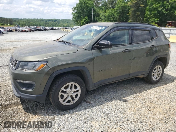 2017 Jeep Compass Sport с VIN 3C4NJDAB8HT640076, выставлен на аукционе Copart как лот 55294725 с пробегом 129 619 миль миль и Чистый • Clean title. История ставок и продаж доступна на DreamBid. Изображение 1.