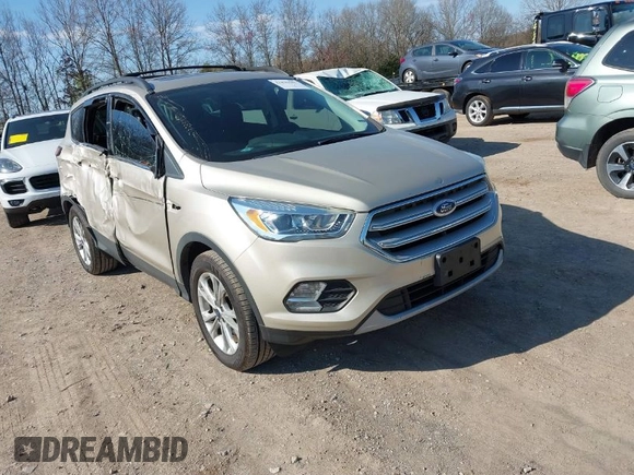 2018 Ford Escape SEL with VIN 1FMCU9HD7JUB30814, listed as a IAAI auction lot 41845501 with 43,293 mi miles. Bid and sale history available at carsss.com. Image 1.