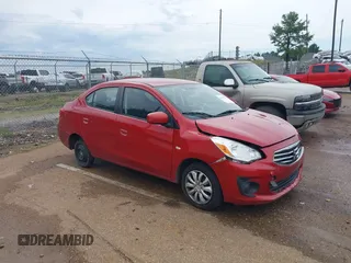 2018 Mitsubishi Mirage ES with VIN ML32F3FJ0JHF02623, listed as a IAAI auction lot 42412808 with 97,370 mi miles and . Bid and sale history available at DreamBid. Image 1.