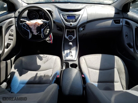 2012 Hyundai Elantra GLS PZEV with VIN 5NPDH4AE5CH129791, listed as a Copart auction lot 53077695 with 143,711 mi miles and Clean Title. Bid and sale history available at carsss.com. Image 8.
