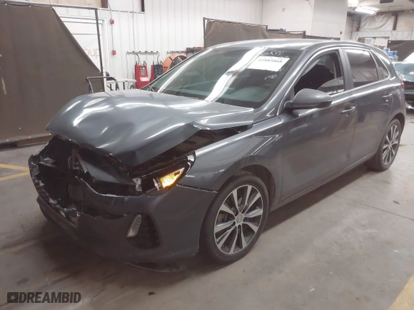 2018 Hyundai Elantra GT with VIN KMHH35LE8JU013423, listed as a IAAI auction lot 41885868 with 82,984 mi miles. Bid and sale history available at carsss.com. Image 17.