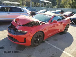 2019 Chevrolet Camaro 1LT with VIN 1G1FB3DS9K0137127, listed as a Copart auction lot 75578563 with 73,044 mi miles and Salvage title. Bid and sale history available at DreamBid. Image 1.