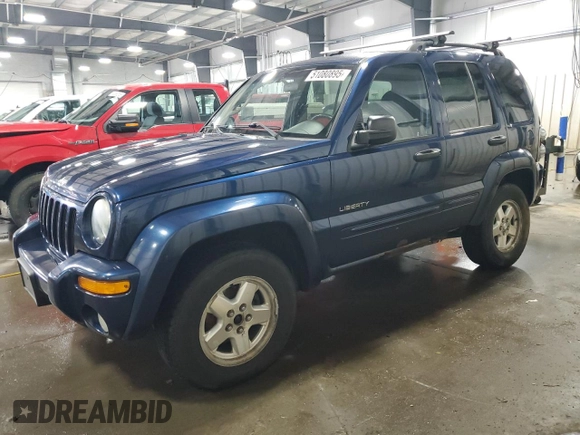 2004 Jeep Liberty Limited z VIN 1J4GL58KX4W101374, wystawiony jako Copart lot #51080895 z przebiegiem 288 747 mil mil oraz Szkoda całkowita • Salvage title. Historia ofert i sprzedaży dostępna na DreamBid. Obrazek 1.