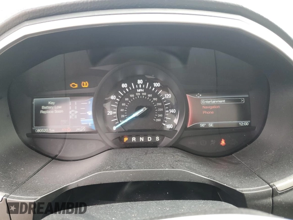 2019 Ford Edge SEL with VIN 2FMPK4J97KBB47474, listed as a Copart auction lot 52190325 with 80,520 mi miles and Salvage title. Bid and sale history available at DreamBid. Image 9.