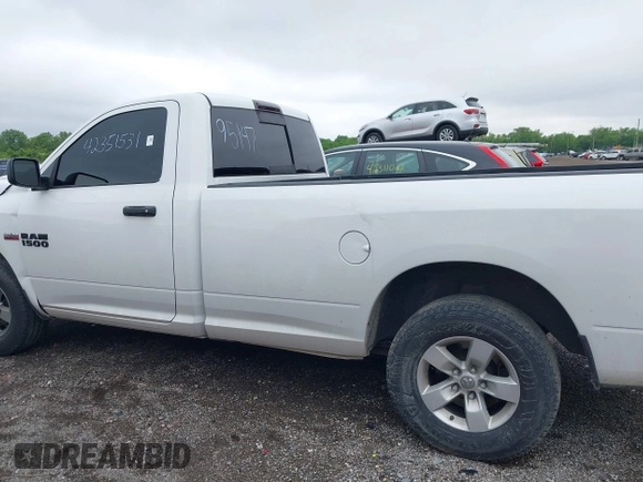 2015 Ram 1500 Tradesman with VIN 3C6JR6DT3FG595147, listed as a IAAI auction lot 42351531 with 116,821 mi miles and . Bid and sale history available at DreamBid. Image 13.
