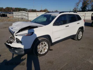 2017 Jeep Cherokee Sport z VIN 1C4PJLAS7HW548230, wystawiony jako Copart lot #81716524 z przebiegiem 84 313 mil mil oraz Szkoda całkowita • Salvage title. Historia ofert i sprzedaży dostępna na DreamBid. Obrazek 1.