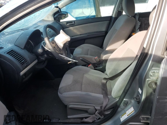 2012 Nissan Sentra S with VIN 3N1AB6APXCL734300, listed as a Copart auction lot 41873035 with 157,833 mi miles and Salvage Title. Bid and sale history available at DreamBid. Image 7.