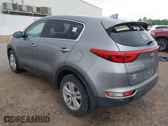 2017 Kia Sportage LX with VIN KNDPM3AC6H7233672, listed as a IAAI auction lot 42215738 with 130,112 mi miles and . Bid and sale history available at carsss.com. Image 3.