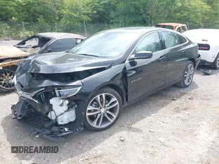 2025 Chevrolet Malibu LT with VIN 1G1ZD5STXSF147810, listed as a IAAI auction lot 42191693 with 9,392 mi miles and . Bid and sale history available at DreamBid. Image 2.