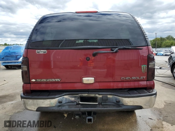 2004 Chevrolet Suburban Z71 with VIN 3GNFK16Z34G208897, listed as a Copart auction lot 72080464 with 261,882 mi miles and Non Repairable. Bid and sale history available at carsss.com. Image 6.