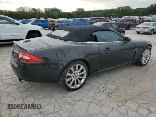 2010 Jaguar XK with VIN SAJWA4GBXALB36341, listed as a Copart auction lot 68307584 with 76,951 mi miles and Salvage Title. Bid and sale history available at carsss.com. Image 3.