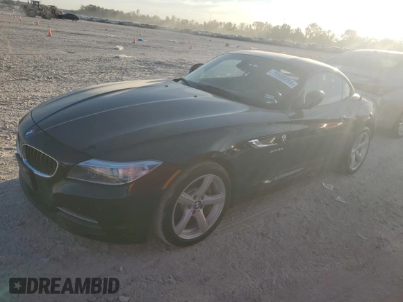 2016 BMW Z4 sDrive28i with VIN WBALL5C58G5A20857, listed as a Copart auction lot 75558284 with 62,625 mi miles and Salvage Title. Bid and sale history available at carsss.com. Image 1.