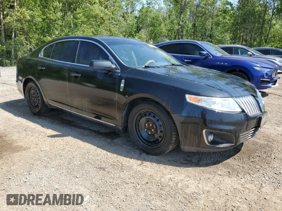2010 Lincoln MKS EcoBoost with VIN 1LNHL9FT3AG602413, listed as a Copart auction lot 63655615 with 201,866 mi miles and Clean title. Bid and sale history available at DreamBid. Image 4.