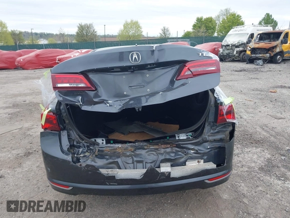 2016 Acura TLX V6 with VIN 19UUB2F38GA002139, listed as a IAAI auction lot 42085211 with 117,745 mi miles. Bid and sale history available at carsss.com. Image 15.