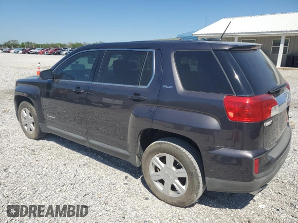 2016 GMC Terrain SLE with VIN 2GKALMEK4G6353280, listed as a Copart auction lot 53374655 with 122,545 mi miles and Clean Title. Bid and sale history available at DreamBid. Image 2.