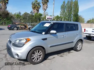 2012 Kia Soul + with VIN KNDJT2A62C7370341, listed as a IAAI auction lot 42102484 with 67,116 mi miles. Bid and sale history available at carsss.com. Image 6.