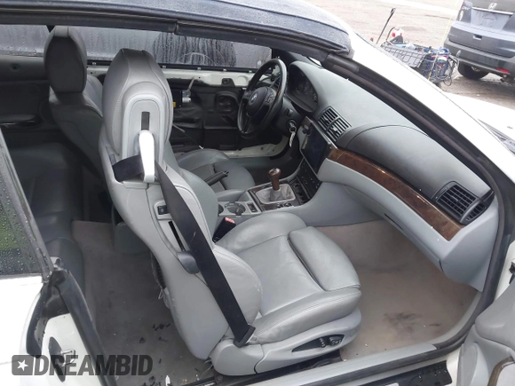 2003 BMW 3 Series 325Ci with VIN WBABS33453JY44047, listed as a IAAI auction lot 41050950 with 94,759 mi miles. Bid and sale history available at carsss.com. Image 5.