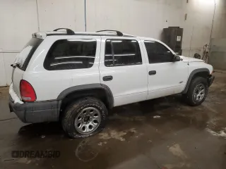 2003 Dodge Durango Sport with VIN 1D4HS38N13F593502, listed as a Copart auction lot 44260295 with 136,360 mi miles and Salvage title. Bid and sale history available at DreamBid. Image 3.