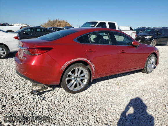 2014 Mazda Mazda6 i Touring with VIN JM1GJ1T57E1101644, listed as a Copart auction lot 81766004 with Not Provided miles and Salvage Title. Bid and sale history available at carsss.com. Image 3.