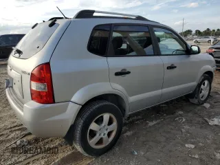 2007 Hyundai Tucson GLS with VIN KM8JM12B17U617967, listed as a Copart auction lot 77712514 with 164,191 mi miles and Clean Title. Bid and sale history available at carsss.com. Image 3.