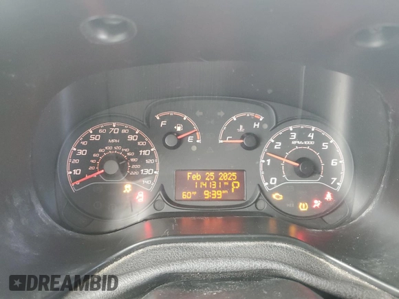 2016 Ram ProMaster City Cargo Tradesman SLT with VIN ZFBERFBT1G6A98944, listed as a Copart auction lot 46685325 with 114,131 mi miles and Salvage Title. Bid and sale history available at DreamBid. Image 9.
