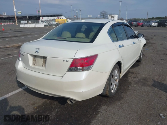 2008 Honda Accord EX-L z VIN 1HGCP36878A025590, wystawiony jako IAAI lot #41913895 z przebiegiem 78 957 mil mil oraz . Historia ofert i sprzedaży dostępna na DreamBid. Obrazek 4.