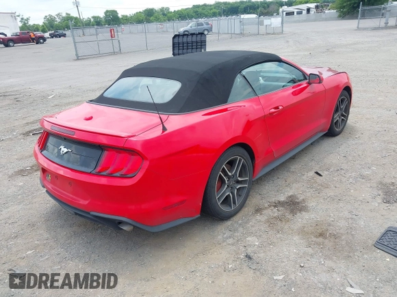 2019 Ford Mustang EcoBoost with VIN 1FATP8UH6K5181768, listed as a IAAI auction lot 42450445 with 77,159 mi miles and . Bid and sale history available at DreamBid. Image 4.