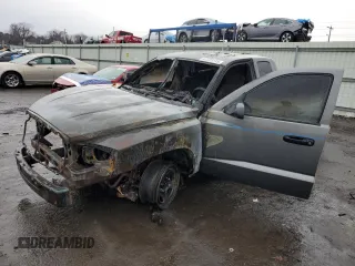 2005 Dodge Dakota ST with VIN 1D7HW22K25S316237, listed as a Copart auction lot 47223115 with Not Provided miles and Salvage Title. Bid and sale history available at carsss.com. Image 1.