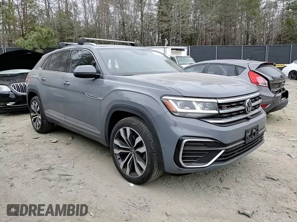 2021 Volkswagen Atlas SEL Premium R-Line with VIN 1V2FE2CA1MC222531, listed as a Copart auction lot 47781305 with 29,002 mi miles and Salvage title. Bid and sale history available at DreamBid. Image 11.