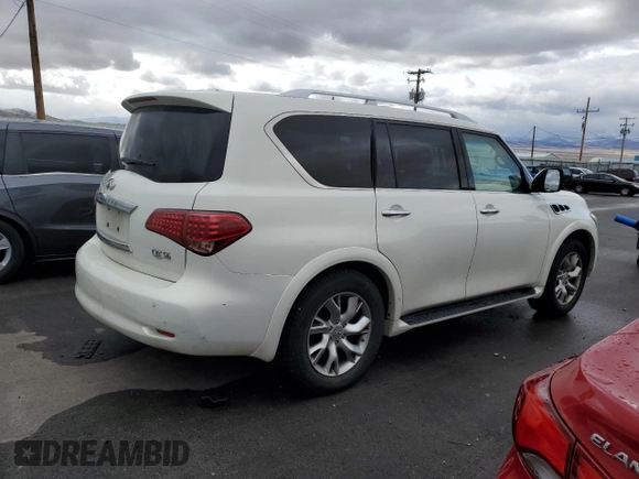 2011 Infiniti QX56 8-passenger with VIN JN8AZ2NC8B9301420, listed as a Copart auction lot 78198864 with 178,369 mi miles and Clean Title. Bid and sale history available at carsss.com. Image 3.