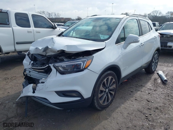 2019 Buick Encore Essence with VIN KL4CJCSM3KB775955, listed as a IAAI auction lot 41055922 with 118,903 mi miles. Bid and sale history available at carsss.com. Image 17.