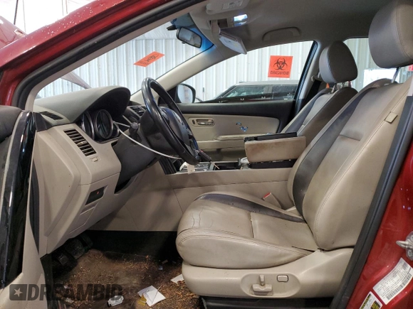 2012 Mazda CX-9 Touring with VIN JM3TB3CA4C0355715, listed as a Copart auction lot 46944555 with 209,827 mi miles and Clean Title. Bid and sale history available at carsss.com. Image 7.