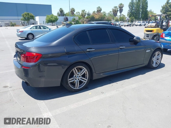2014 BMW 5 Series 535i with VIN WBA5B1C51ED479359, listed as a IAAI auction lot 42396160 with 149,522 mi miles and . Bid and sale history available at DreamBid. Image 4.