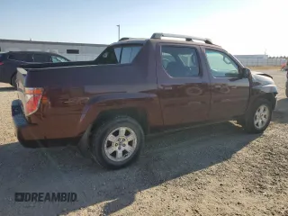 2007 Honda Ridgeline RTL w/Leather with VIN 2HJYK16527H522359, listed as a Copart auction lot 75229004 with 190,597 mi miles and Salvage Title. Bid and sale history available at carsss.com. Image 3.