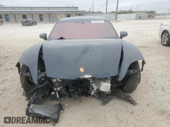 2021 Porsche Taycan 4S with VIN WP0AB2Y1XMSA45564, listed as a Copart auction lot 82447814 with 29,098 mi miles and Salvage title. Bid and sale history available at DreamBid. Image 5.