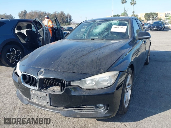 2014 BMW 3 Series 328i with VIN WBA3C1C56EK113011, listed as a IAAI auction lot 41637055 with 175,352 mi miles. Bid and sale history available at carsss.com. Image 2.
