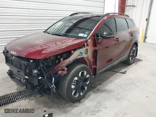 2024 Kia Sportage Plug-In Hybrid X-Line Prestige with VIN KNDPZDDH1R7144009, listed as a IAAI auction lot 41252639 with 2,620 mi miles. Bid and sale history available at carsss.com. Image 2.
