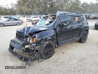2018 Jeep Renegade Altitude with VIN ZACCJABB3JPH09466, listed as a Copart auction lot 47693395 with 99,094 mi miles and Non Repairable. Bid and sale history available at DreamBid. Image 1.