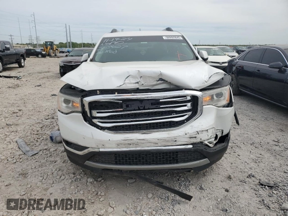 2018 GMC Acadia SLE with VIN 1GKKNLLA6JZ203427, listed as a Copart auction lot 50992845 with Not Provided miles and Salvage Title. Bid and sale history available at DreamBid. Image 5.