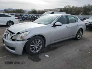 2008 Infiniti G35 Sedan x with VIN JNKBV61F78M255148, listed as a Copart auction lot 48764675 with 187,677 mi miles and Salvage Title. Bid and sale history available at carsss.com. Image 1.