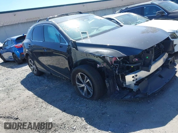 2024 Lexus RX 350h with VIN 2T2BBMCA6RC047627, listed as a IAAI auction lot 41748665 with 12,183 mi miles and . Bid and sale history available at DreamBid. Image 1.