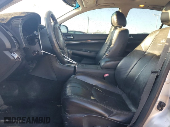 2008 Infiniti G35 with VIN JNKBV61E08M210978, listed as a Copart auction lot 83411904 with 153,687 mi miles and Salvage Title. Bid and sale history available at DreamBid. Image 7.
