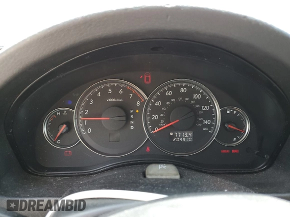 2009 Subaru Legacy Limited with VIN 4S3BL626397221925, listed as a Copart auction lot 55661165 with 204,910 mi miles and Salvage title. Bid and sale history available at DreamBid. Image 9.