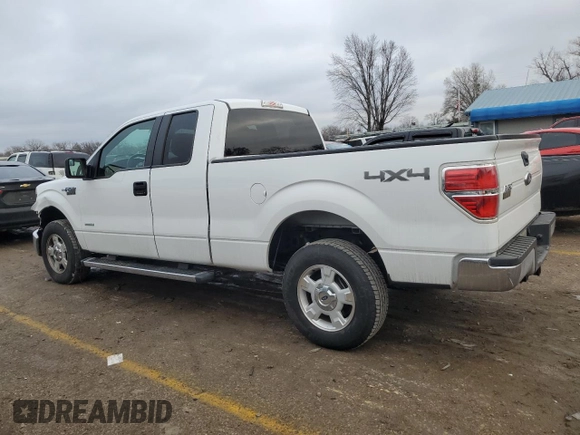 2013 Ford F-150 XL with VIN 1FTFX1ET1DFD82959, listed as a Copart auction lot 42958465 with 104,371 mi miles and Salvage Title. Bid and sale history available at carsss.com. Image 2.