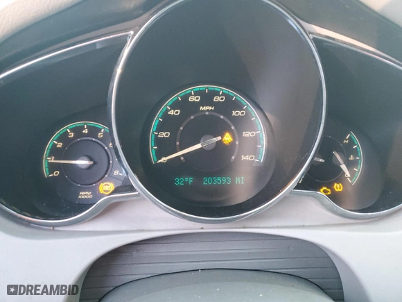 2008 Chevrolet Malibu LT w/2LT with VIN 1G1ZJ57708F156965, listed as a Copart auction lot 87581945 with 203,593 mi miles and Salvage Title. Bid and sale history available at carsss.com. Image 9.