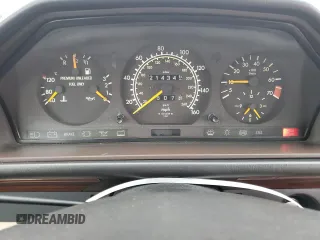 1993 Mercedes-Benz 300 with VIN WDBEA92E7PF259851, listed as a Copart auction lot 50561015 with 214,346 mi miles and Salvage Title. Bid and sale history available at DreamBid. Image 9.